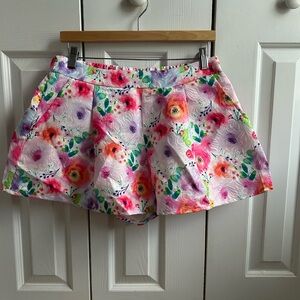 SHEIN floral shorts